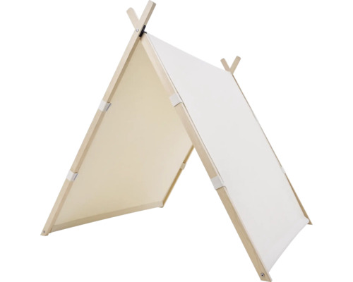 Tente de jeu en bois et tissu