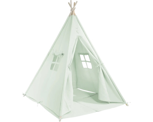 Tipi pour enfants avec fenêtres et entrée