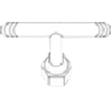 Connecteur en T Aurlane pour pomme haute AURL475