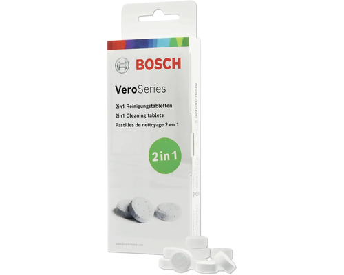 Paquet de tablettes de nettoyage 2 en 1 Bosch VeroSeries