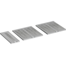 Drei Solarpanels unterschiedlicher Größe