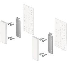 Installationsset für Küchenschränke mit Schrauben, Träger und Halterung