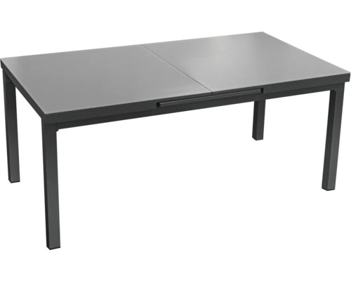 Table de jardin extensible avec structure en métal