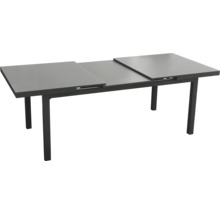 Table de jardin extensible avec structure en métal