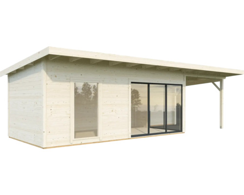 Holz Gartenhaus mit Fenster und Schiebetür