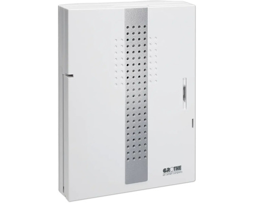 Carillon électronique Grothe Croma 17 mélodies 230 43175 blanc 8-12V