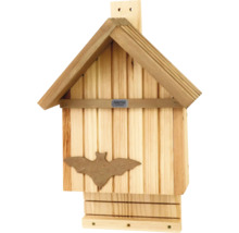 Nichoir à chauves-souris en bois avec motif de chauve-souris