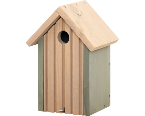 Nichoir Siena Garden Jule trou d'envol 32 mm, cavité en pin 100 % FSC, nichoir pour oiseaux sauvages