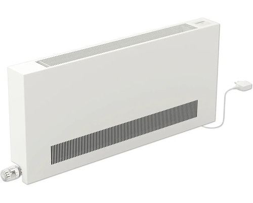 Wandkonvektor KORAWALL Direct WVD mit Ventilator 450 x 1750 x 11 cm weiß links