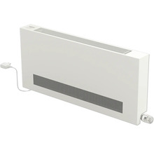 Elektrischer Konvektorheizkörper mit Thermostat und Netzstecker