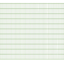 Panneau rigide double fil type 6/5/6 251 x 223 cm RAL 6005 vert mousse