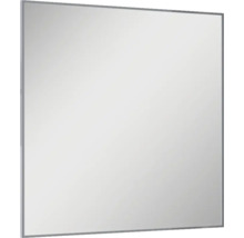 Miroir de salle de bains Jungborn 80x80x2 cm cadre chrome haute brillance