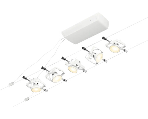 Schienenleuchte mit fünf Strahlern