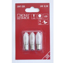 Konst Smide Ampoule LED 14V 0,1W Lot de trois
