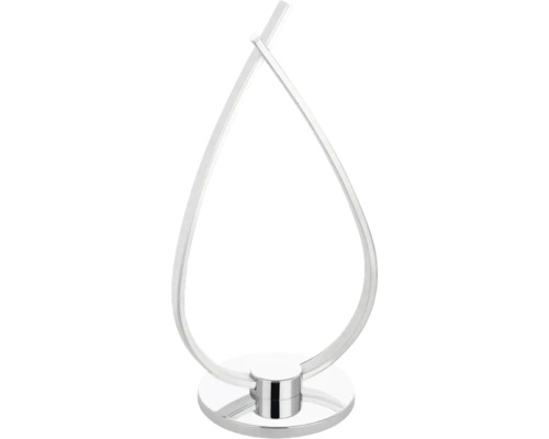 Lampe de table LED moderne en forme de goutte pour l''intérieur