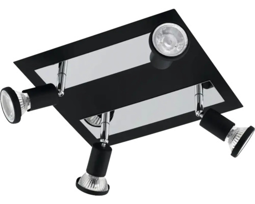 Deckenleuchte mit vier Strahlern