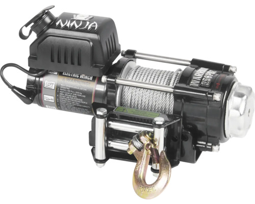 Elektrische Seilwinde mit Stahlseil und Haken