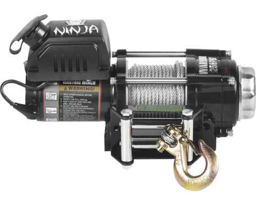 Elektrische Seilwinde mit Stahlseil und Haken