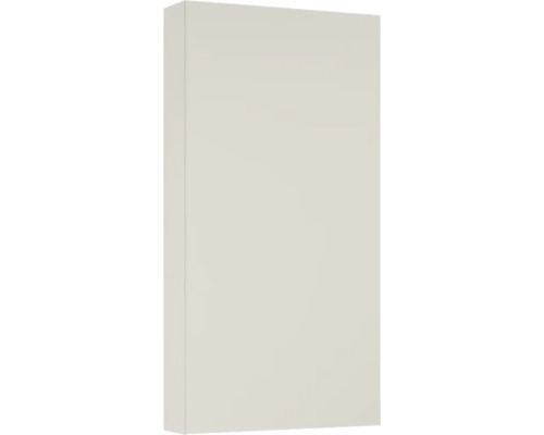 Armoire suspendue Jungborn lxhxp 400 x 800 mm x 126 mm couleur de façade fume mat Élément mural rectangulaire