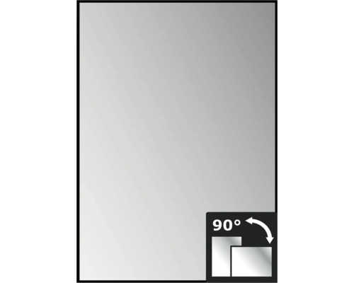 Badspiegel Black Line 100 x 70 cm