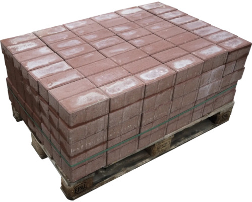 Pavé de lestage pour installations photovoltaïques marchandise B différents coloris 20 x 10 x 8 cm, 826 kg (retrait possible uniquement sous forme de palette) Palette de pavés