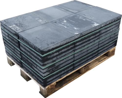 Beton Beschwerungsplatten für Photovoltaikanlagen B-Ware unterschiedlicher Farbgebung 40 x 40 x 4 cm, 875 kg (nur Palettenweise beziehbar)
