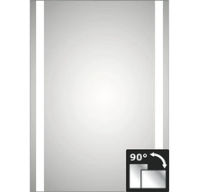 Miroir LED DSK Silver Boulevard 50x70 cm IP 24 (protégé contre les projections d’eau)-thumb-0
