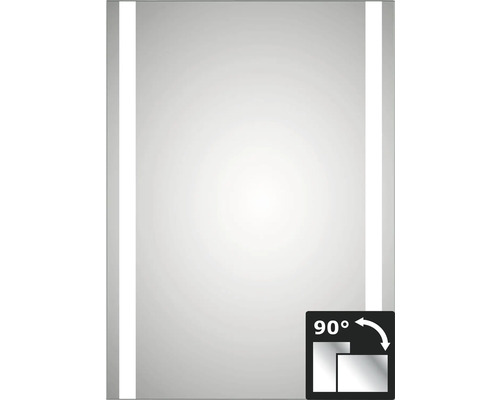 LED Badspiegel DSK Silver Boulevard 50x70 cm IP 24 (spritzwassergeschützt)