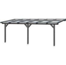 Terrassenüberdachung aus Aluminium und Glas