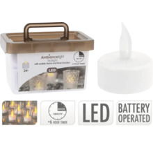 LED-Teelichter, 24er-Packung, batteriebetrieben
