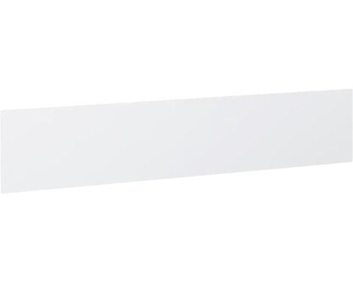 Panneau mural en marbre Jungborn NONUS/DECEM lxhxp 100.8x20x1.5 cm blanc mat Crédence de cuisine blanche