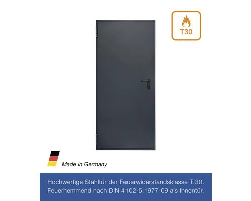 Stahltür T30 für den Innenbereich
