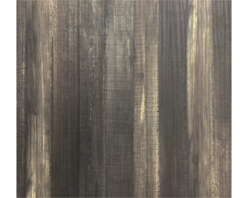 Plateau de table Tropical Wood HPL carré 70×70×1,2 cm naturel Panneaux de bois avec grain