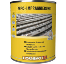 WPC Imprägnierung in einer gelben Dose von Hornbach