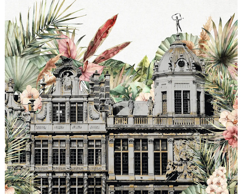 Papier peint panoramique intissé P261-VD3 Tropical Palace 3 pces 300 x 250 cm Papier peint panoramique intissé P261-VD3 Tropical Palace 3 pces 300 x 250 cm