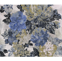 Motif floral décoratif pour la décoration murale