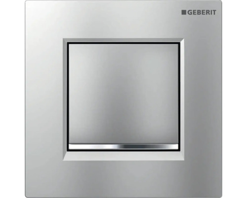 Commande d'urinoir GEBERIT type 30 plaque chrome mat / bouton chrome mat 116.017.JQ.1