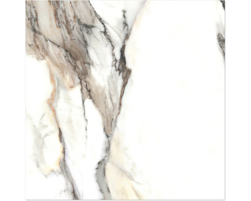 Carreau de marbre avec veines