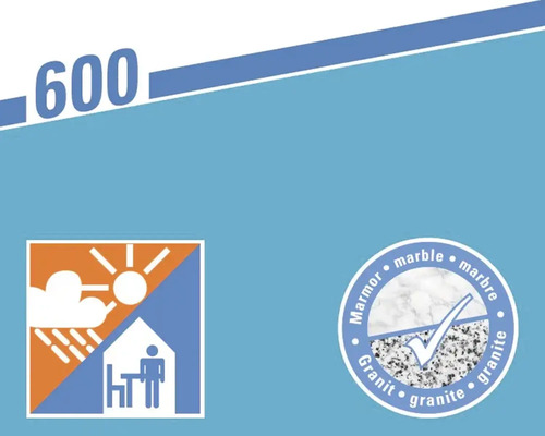 Convient pour l''intérieur et l''extérieur, ainsi que pour le marbre et le granit.