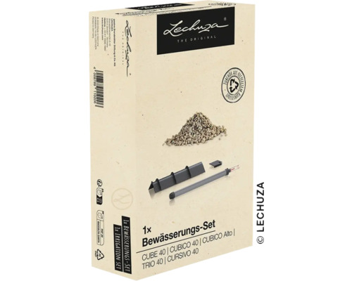 Bewässerungs-Set Lechuza für Cube 40/ Cubico 40/ Cursivo 40/ Trio 40/Cubico Alto 40 Lechuza Bewässerungsset für Pflanzgefäße der Serien Cube, Cubico und Trio