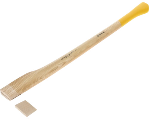 Manche de hache Ochsenkopf en bois avec poignée en plastique