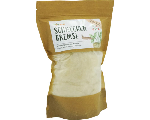 Packung Schneckenbremse aus Schafwolle zum Schutz von Obst und Gemüse