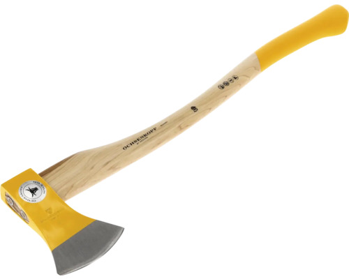Ochsenkopf Holzspaltaxt mit Holzstiel