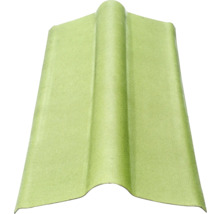 Grüne Dachplatte aus Kunststoff