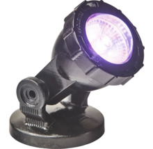 Schwarzer LED Teichstrahler