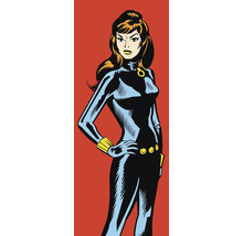 Illustration d''un personnage de bande dessinée en costume noir