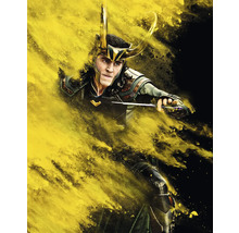Fototapete Vlies IADX4-100 Into Wonderland Loki Yellow 4-tlg. 200 x 250 cm