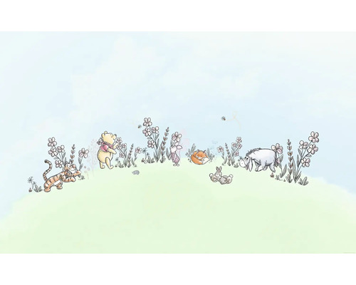 Fototapete Vlies IADX8-115 Into Wonderland Winnie Pooh Curious 8-tlg. 400 x 250 cm