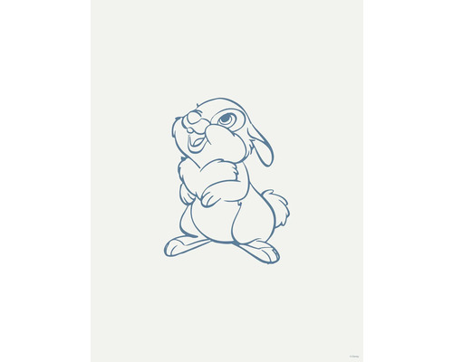 Illustration d''un lièvre debout