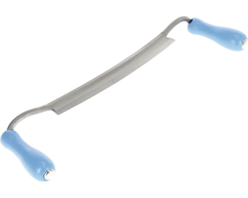 Plane avec poignées pour écorcer le bois